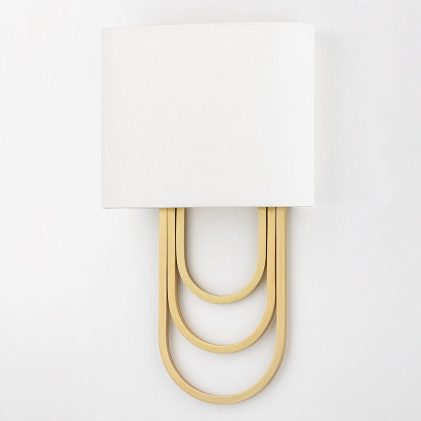 Farah Wall Sconce - Aged Brass