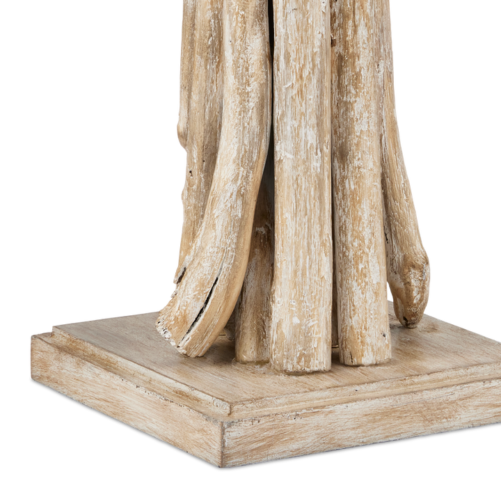 Driftwood Whitewash Table Lamp