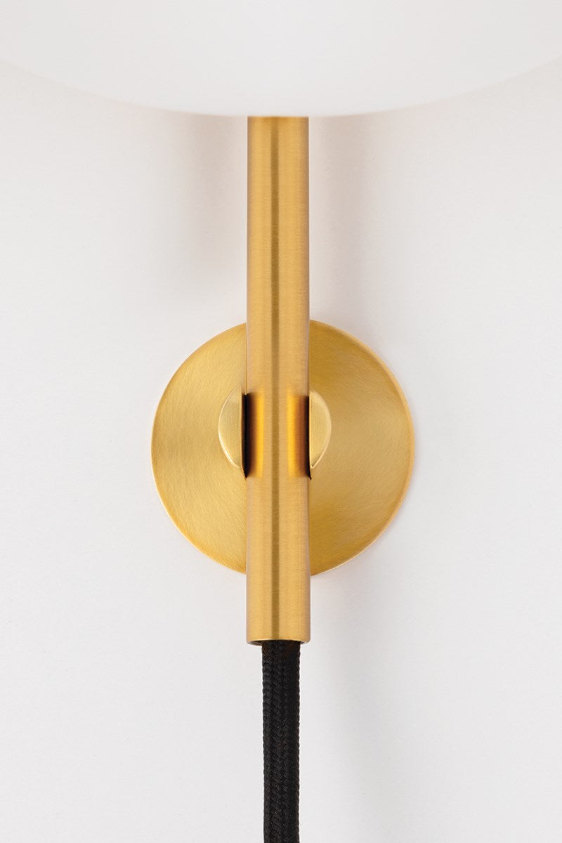 Gina Wall Sconce - Aged Brass