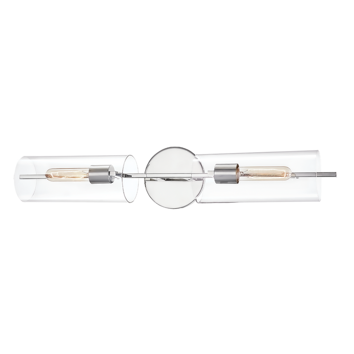 Ariel Wall Sconce 28" - Polished Nickel