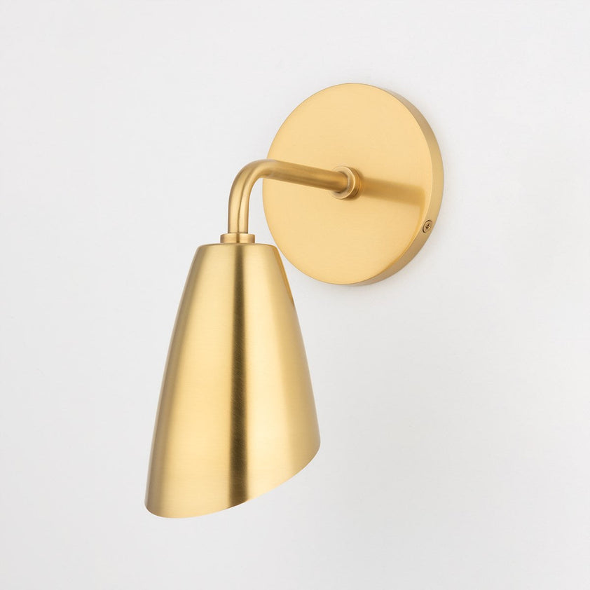 Kai Wall Sconce 10" - Aged Brass