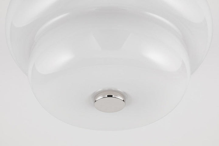 Hazel Flush Mount - Polished Nickel