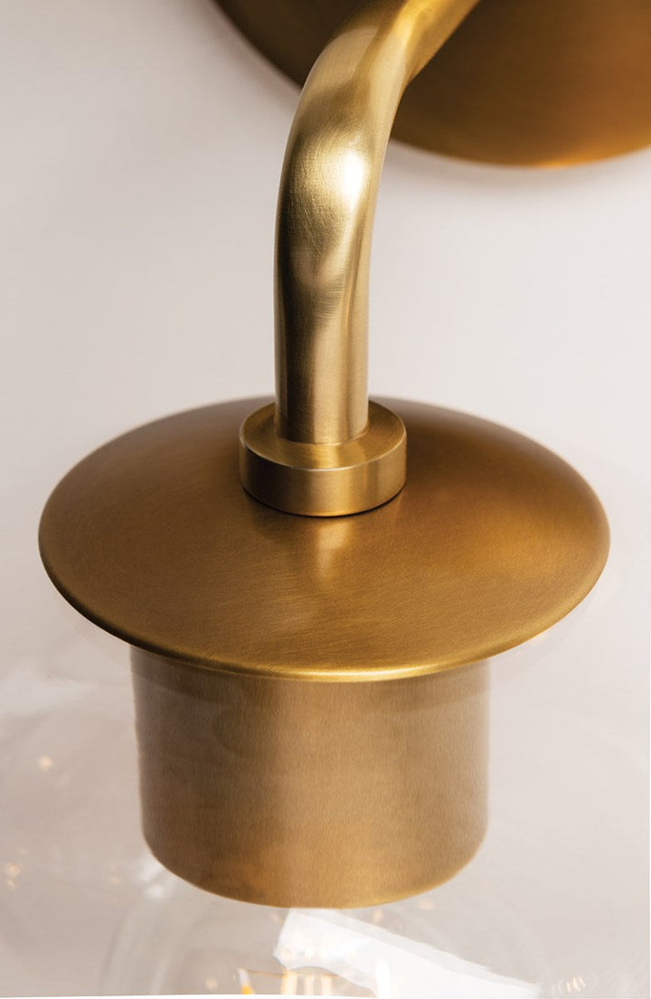 Margot Wall Sconce 11" - Aged Brass