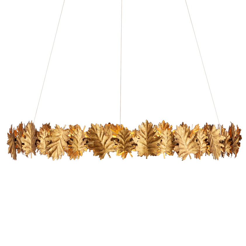 English Oak Chandelier