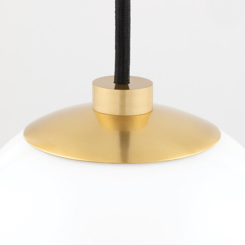 Stella Pendant - Aged Brass