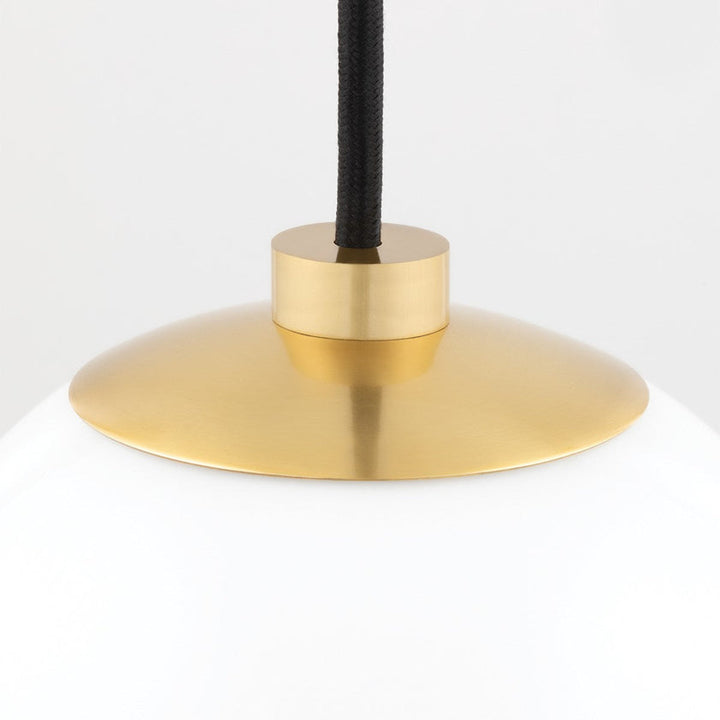 Stella Pendant - Aged Brass