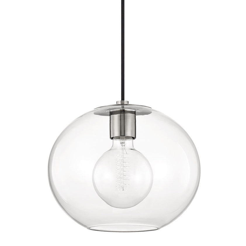 Margot Pendant 12" - Polished Nickel