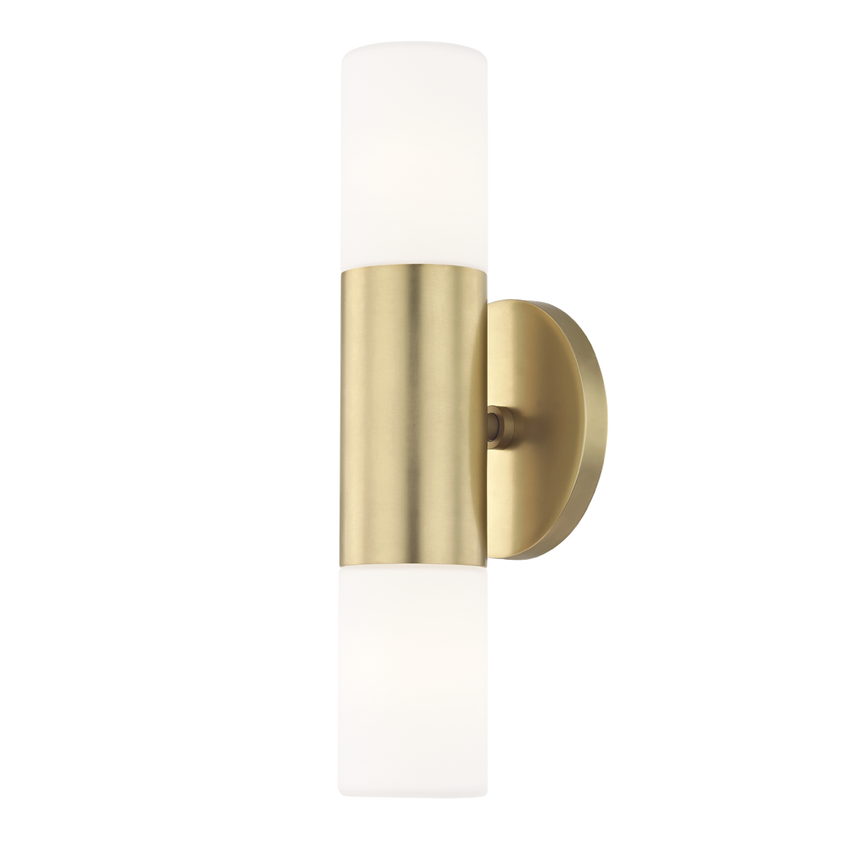 Lola Wall Sconce 13" - Aged Brass