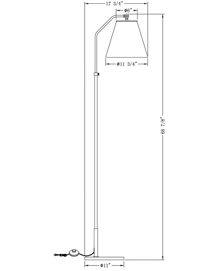 Fin Floor Lamp