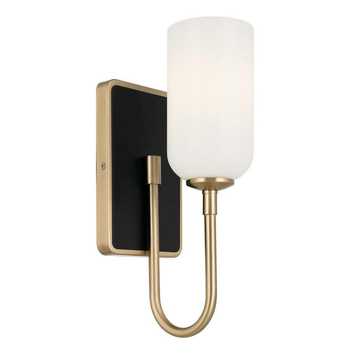 Solia Light Wall Sconce with Opal Glass