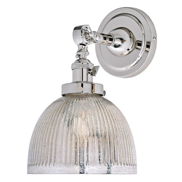 Soho one light swivel mercury Madison wall sconce