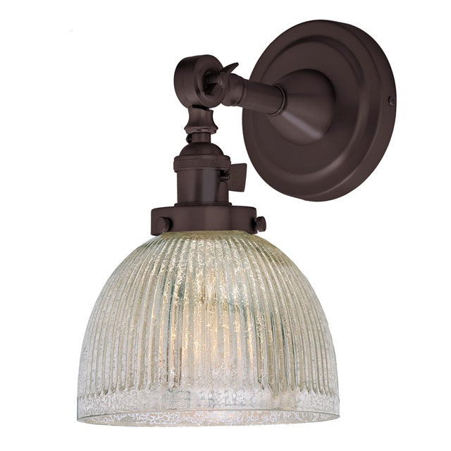 Soho one light swivel mercury Madison wall sconce