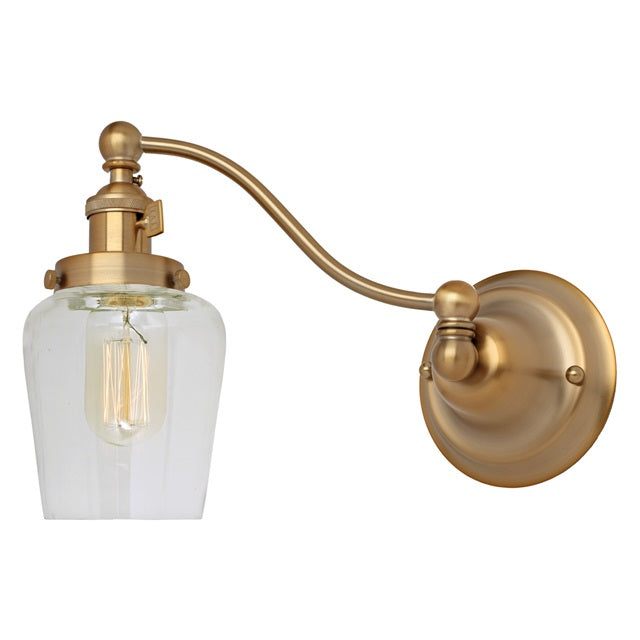 Soho one light half swing Liberty wall sconce