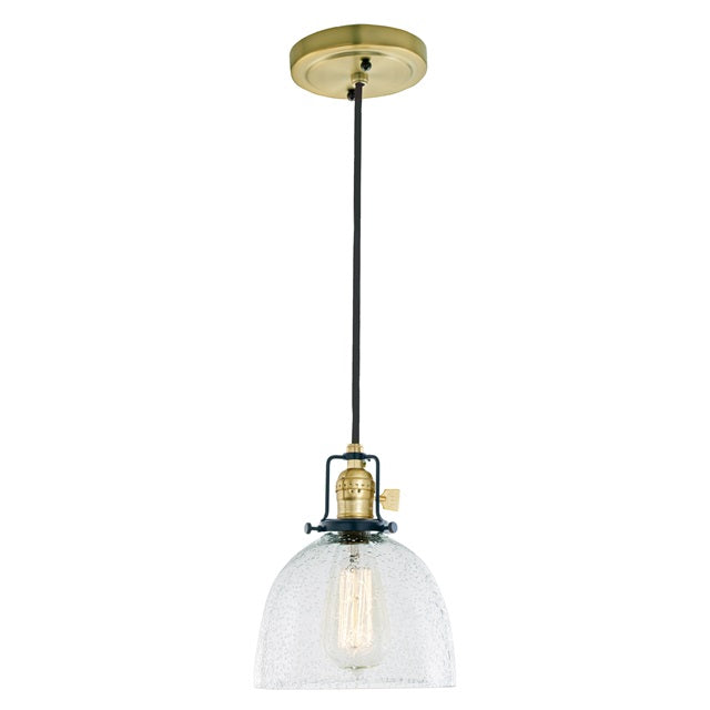 Nob Hill One Light Clear Bubble Madison Pendant