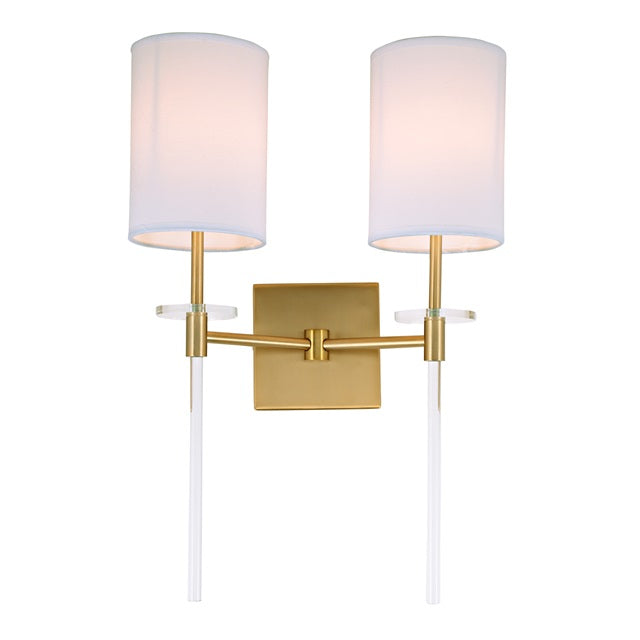 Sutton Two Light Wall Sconce