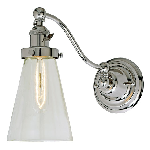 Soho one light half swing Barclay wall sconce