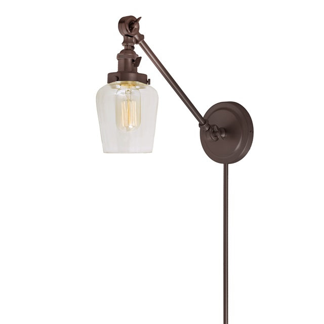 Soho one light double swivel Liberty wall sconce