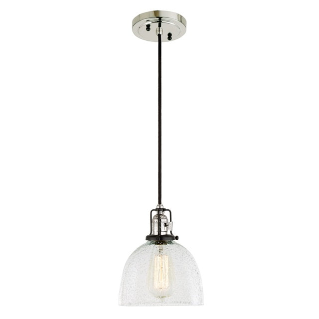 Nob Hill One Light Clear Bubble Madison Pendant