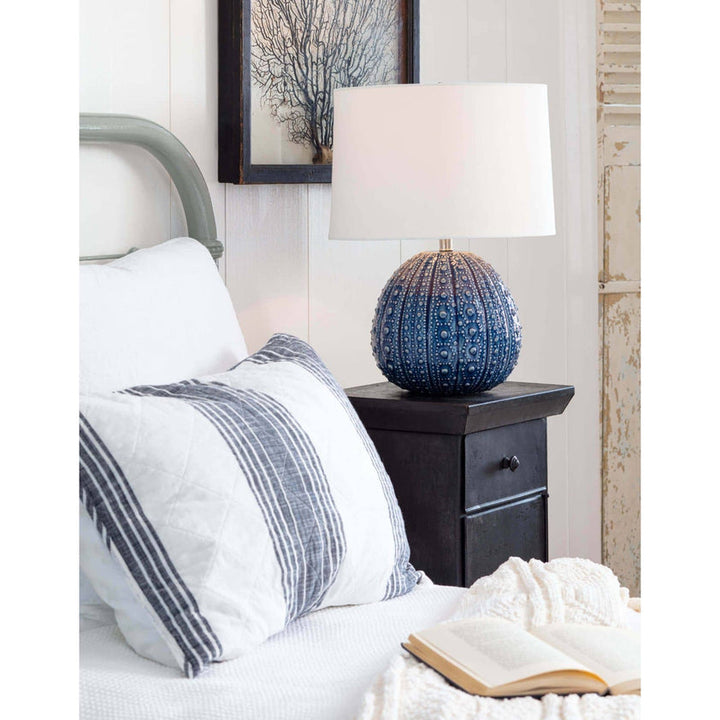 Sanibel Ceramic Table Lamp - Blue