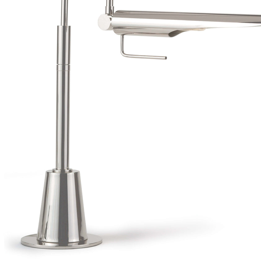 Raven Task Lamp - Polished Nickel