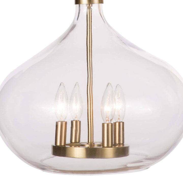 Dover Pendant - Natural Brass