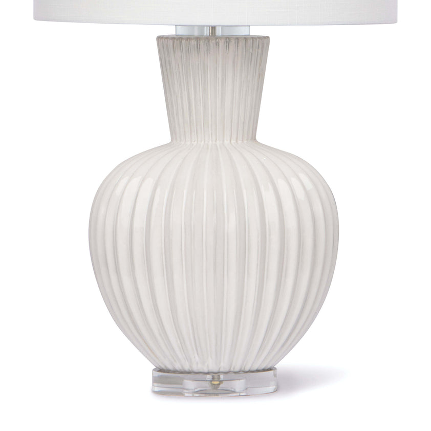 Madrid Ceramic Table Lamp - White