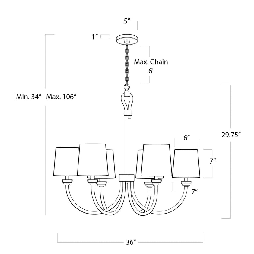 Bimini Chandelier Small