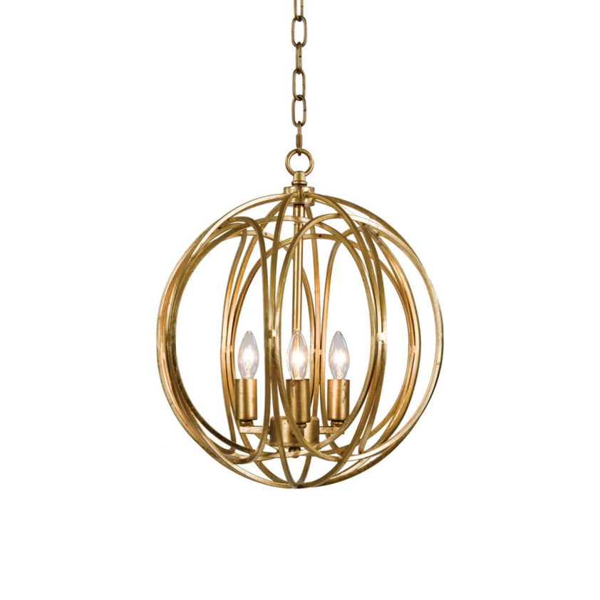 Ofelia Pendant Medium - Gold Leaf