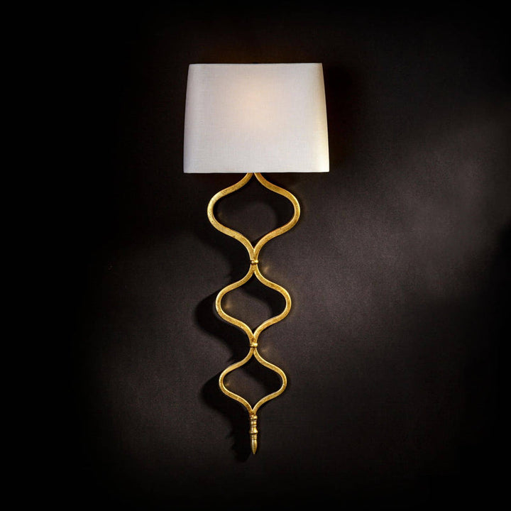 Sinuous Sconce - Gold Leaf