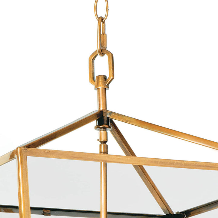 Camden Lantern - Natural Brass