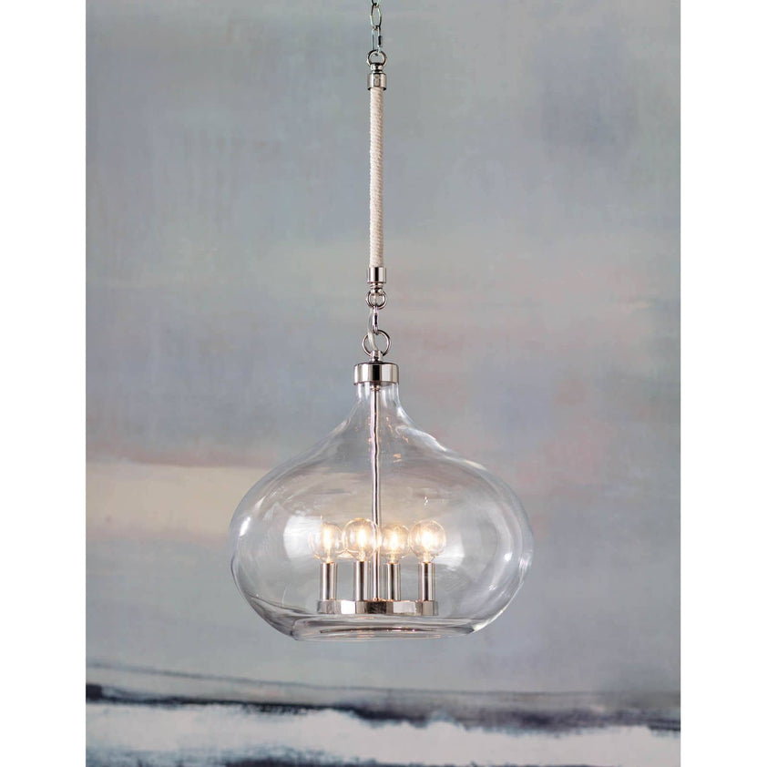 Dover Pendant - Polished Nickel