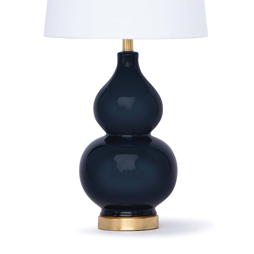 Madison Ceramic Table Lamp - Navy