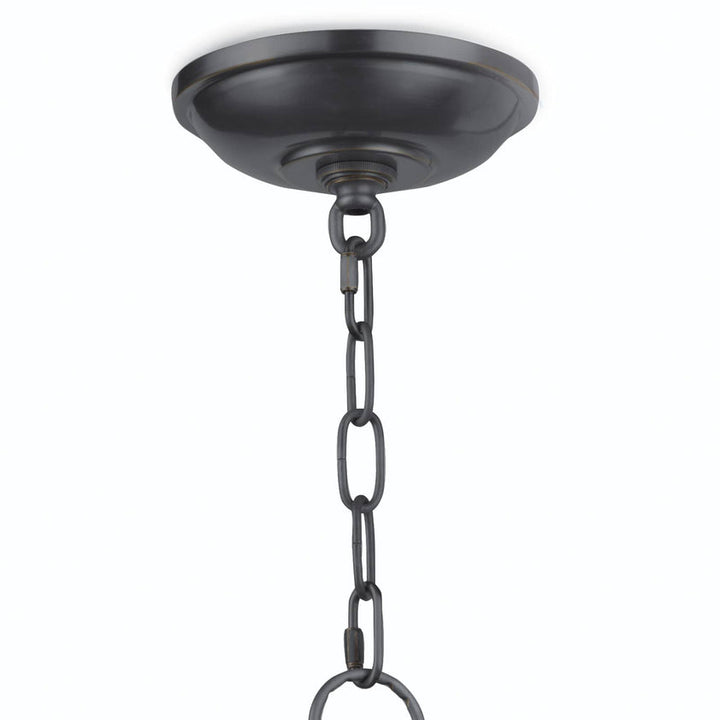 Globe Pendant - Oil Rubbed Bronze and Natural Brass