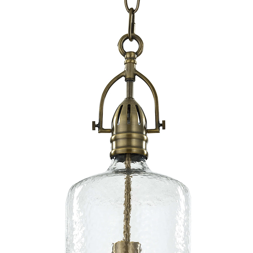 Bar Pendant - Antique Brass