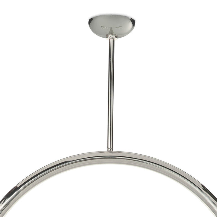 Happy Pendant Large - Polished Nickel