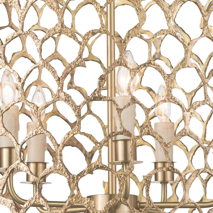 Cabana Chandelier - Brass