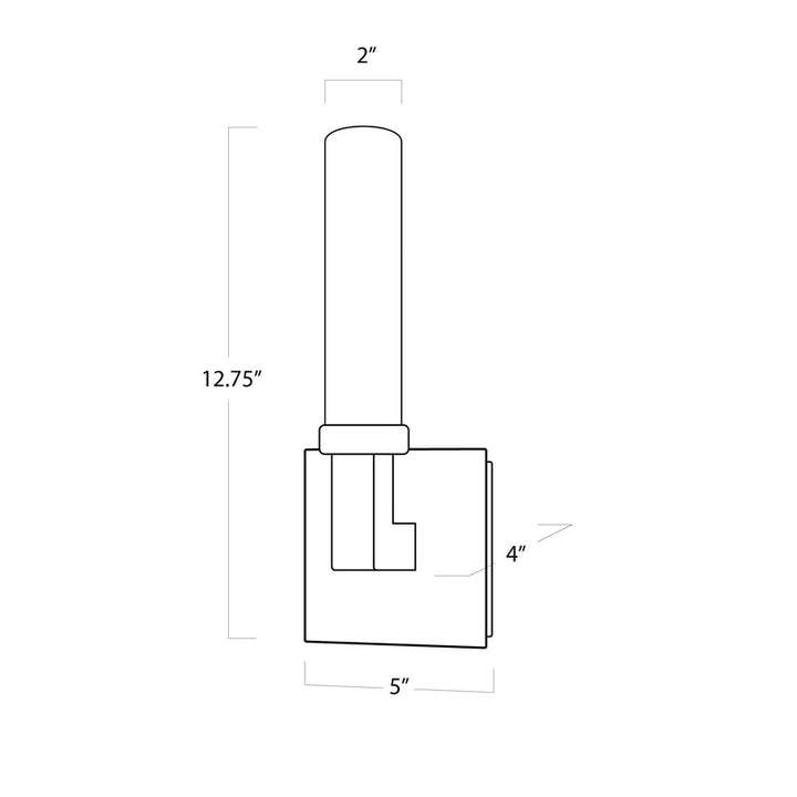 Montecito Outdoor Sconce Single