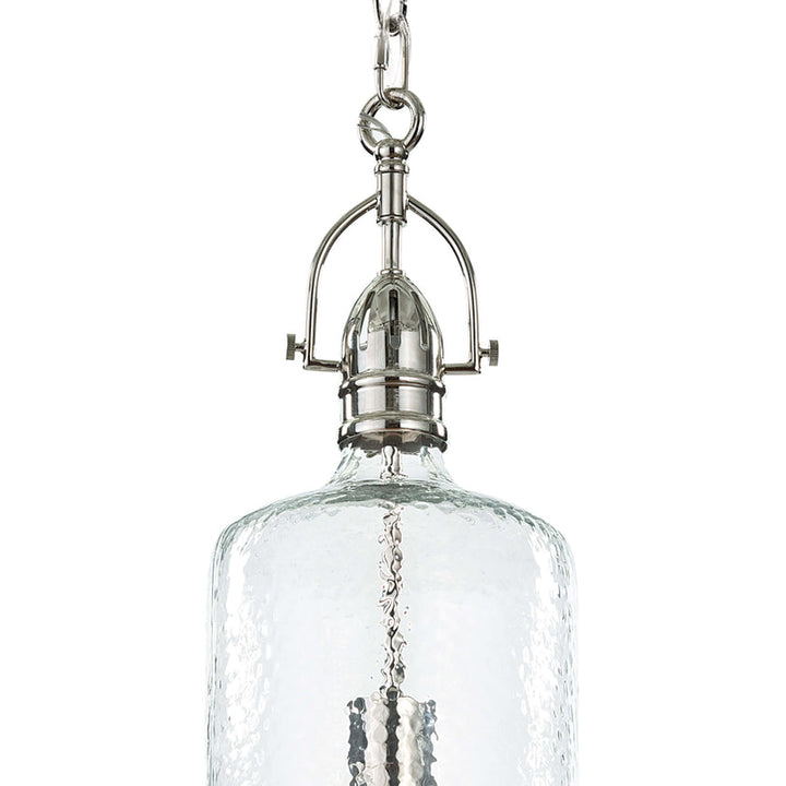 Bar Pendant - Polished Nickel