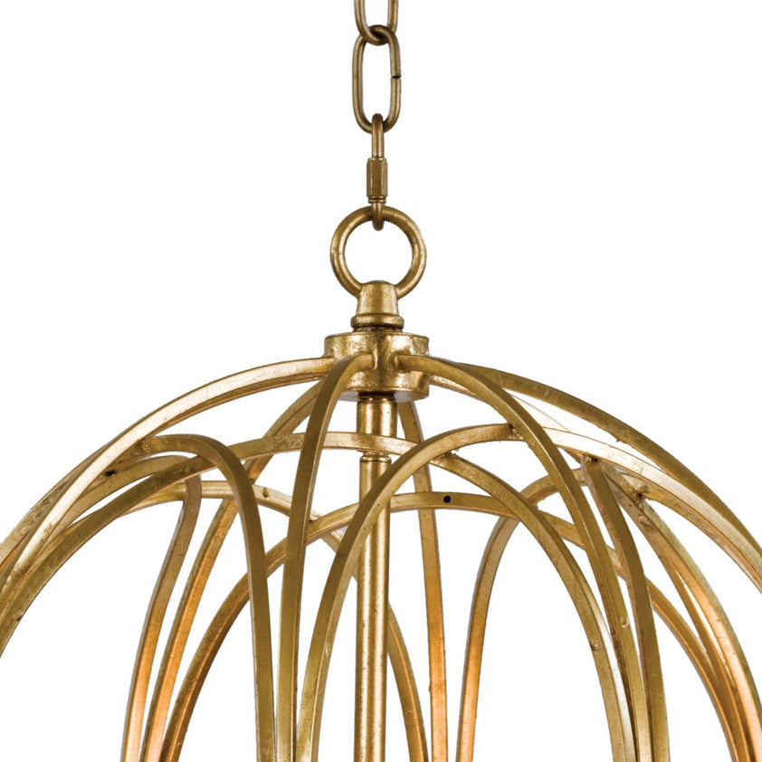 Ofelia Pendant Medium - Gold Leaf