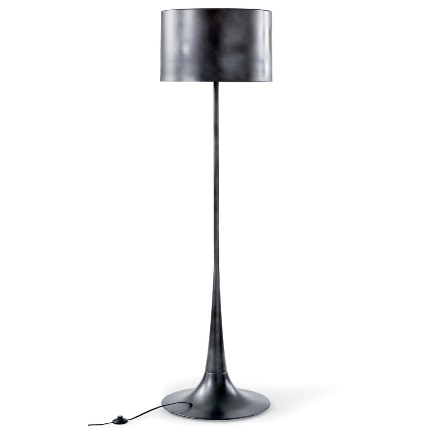 Trilogy Floor Lamp - Black Iron