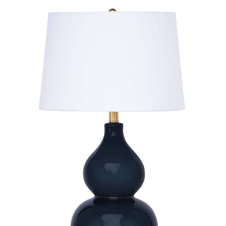 Madison Ceramic Table Lamp - Navy