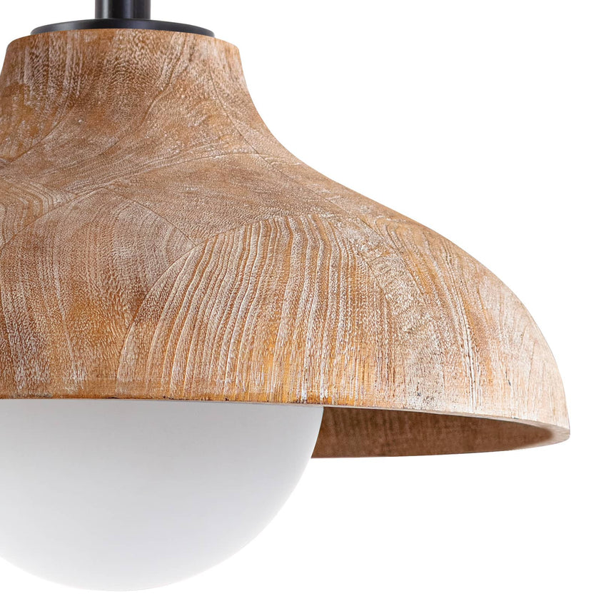 Surfside Wood Pendant - Natural