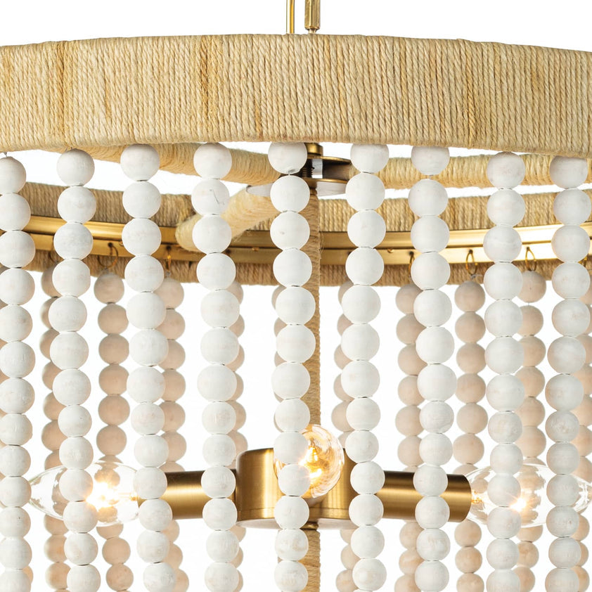 Milos Chandelier - White