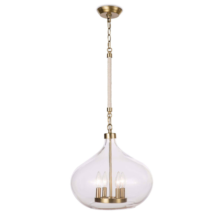 Dover Pendant - Natural Brass