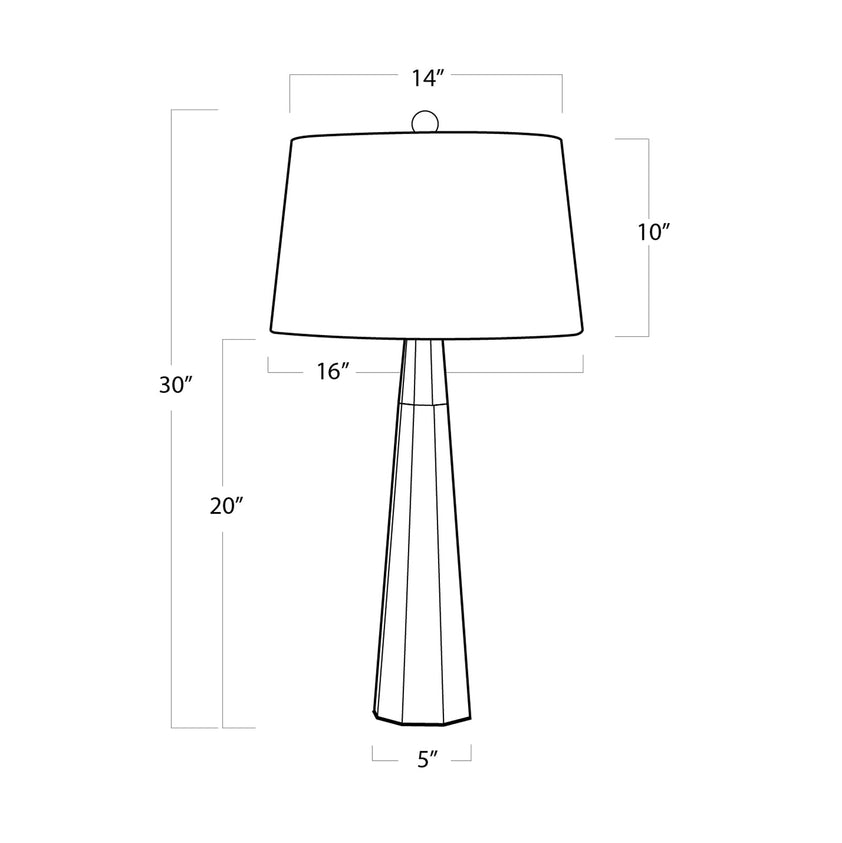 Carli Crystal Table Lamp