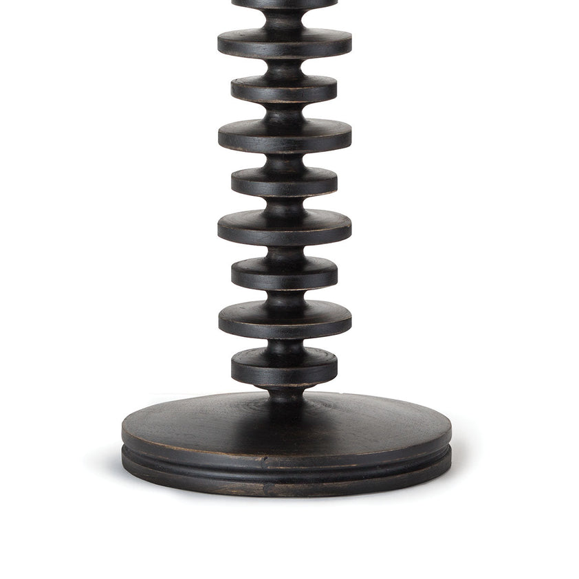 Fishbone Buffet Table Lamp - Ebony