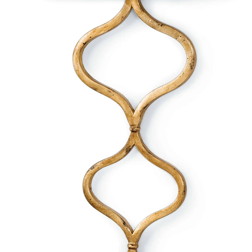 Sinuous Sconce - Gold Leaf