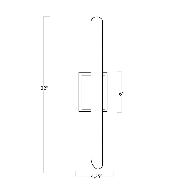 Redford Sconce - Polished Nickel