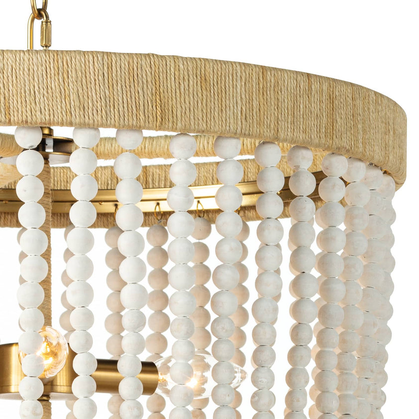 Milos Chandelier - White