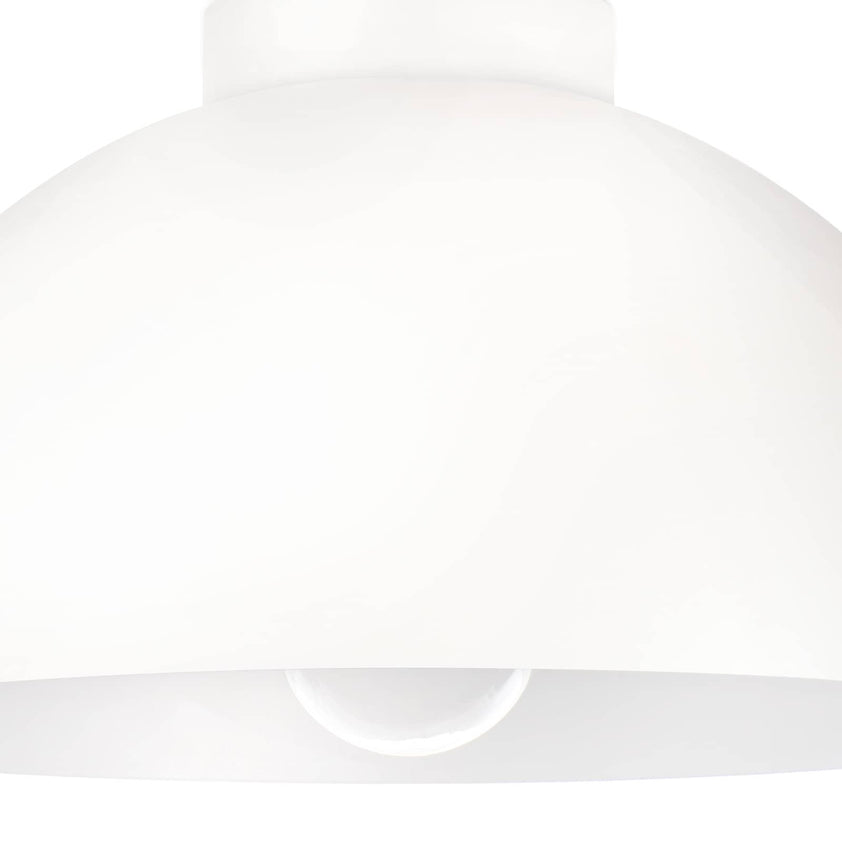 Peridot Outdoor Flush Mount Small - White